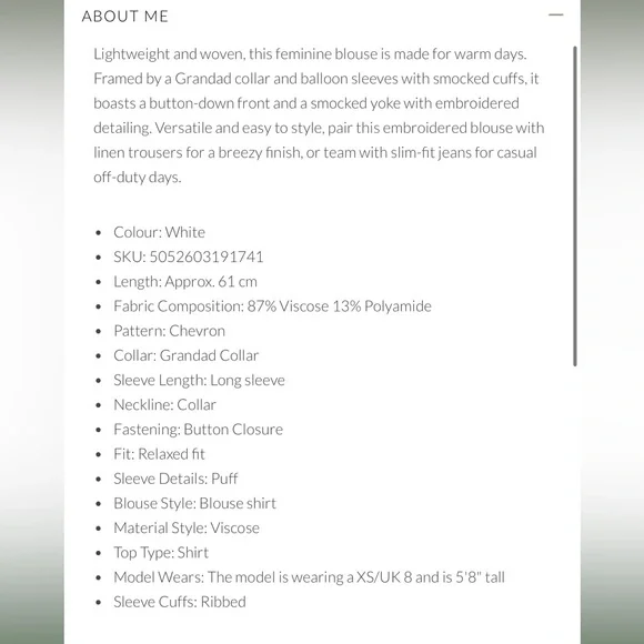 Apricot 🍑 - Women's Beautiful Blouse - Picture 6 of 6